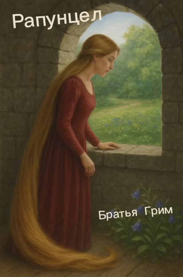 Сказка Рапунцель - детская аудиосказка - народные сказки - сказки на ночь - мультфильм