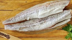 Минтай на гриле