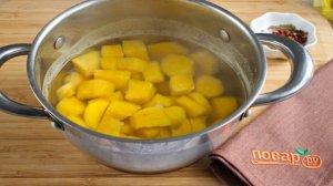 Крем-суп из сладкого картофеля