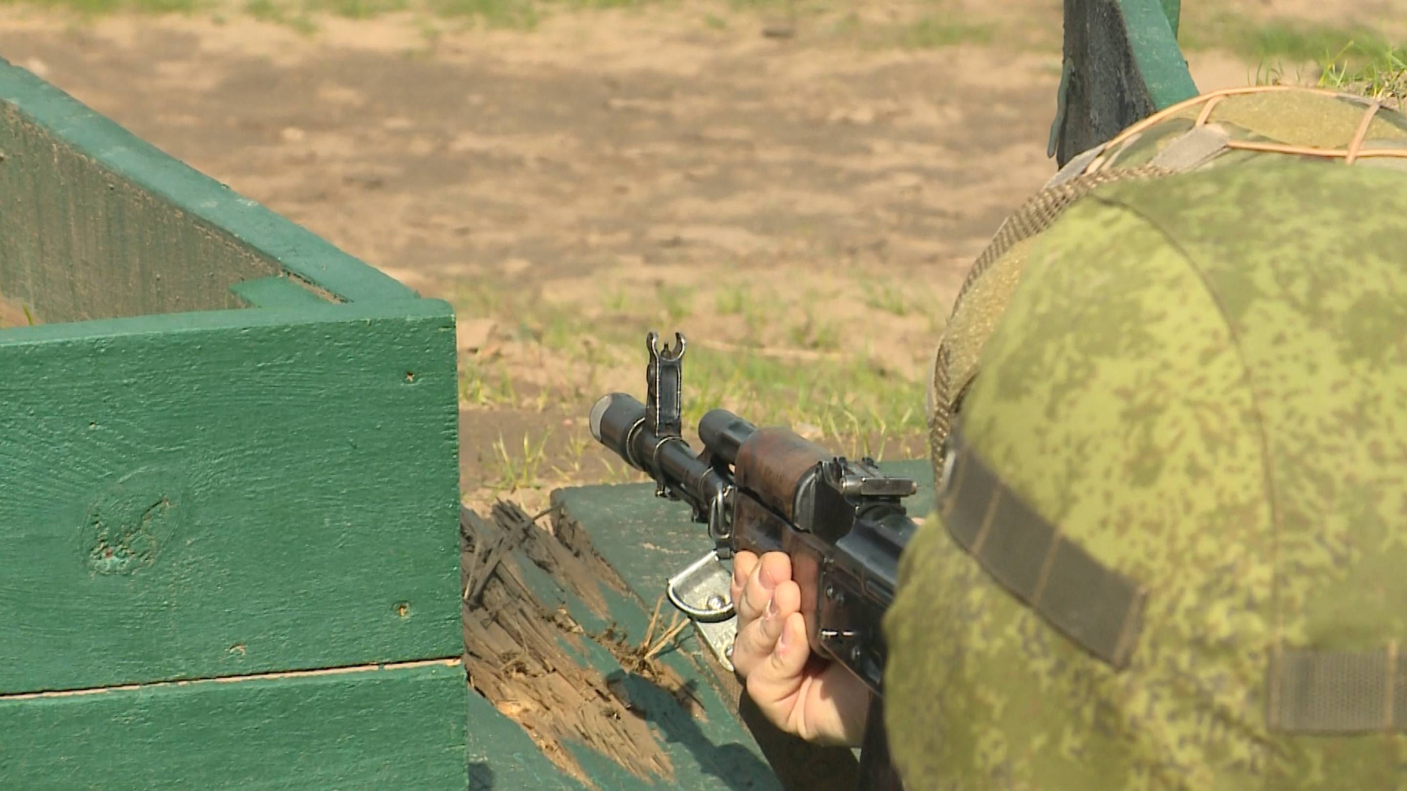 На ставропольском полигоне готовят бойцов для специальной военной операции