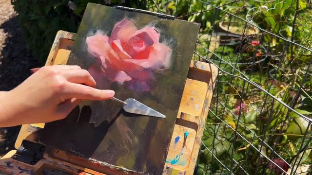 Роза маслом. Пленэр