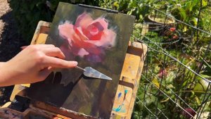 Роза маслом. Пленэр