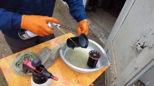 Volkswagen TOUAREG II  3.0 V6 TDI CJGD CRCA Замена топливного фильтра дизельного двигателя