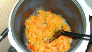 Капуста с мясом в мультиварке