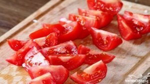 Капуста с помидорами