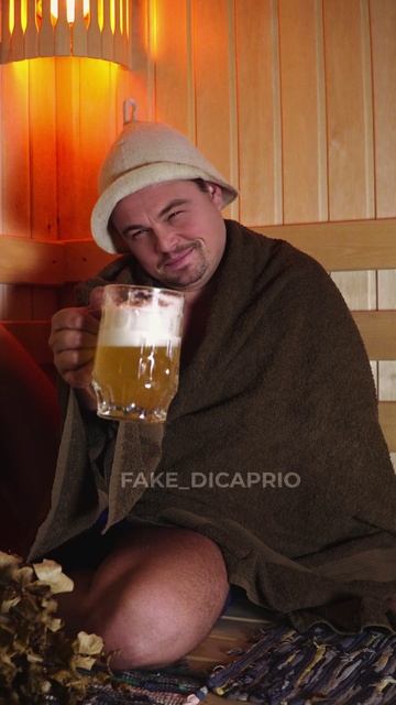 Лео решил остаться 14 Баня, пиво, все дела мини сериал актёра Александра Ясеня #mrdi ex #deepcaprio