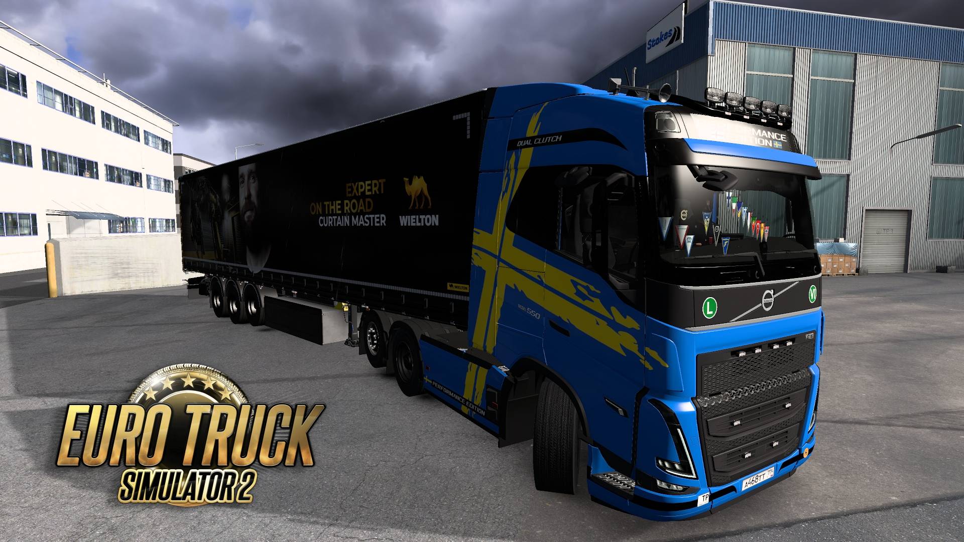 POV Realistic Driving VOLVO FH5 550
