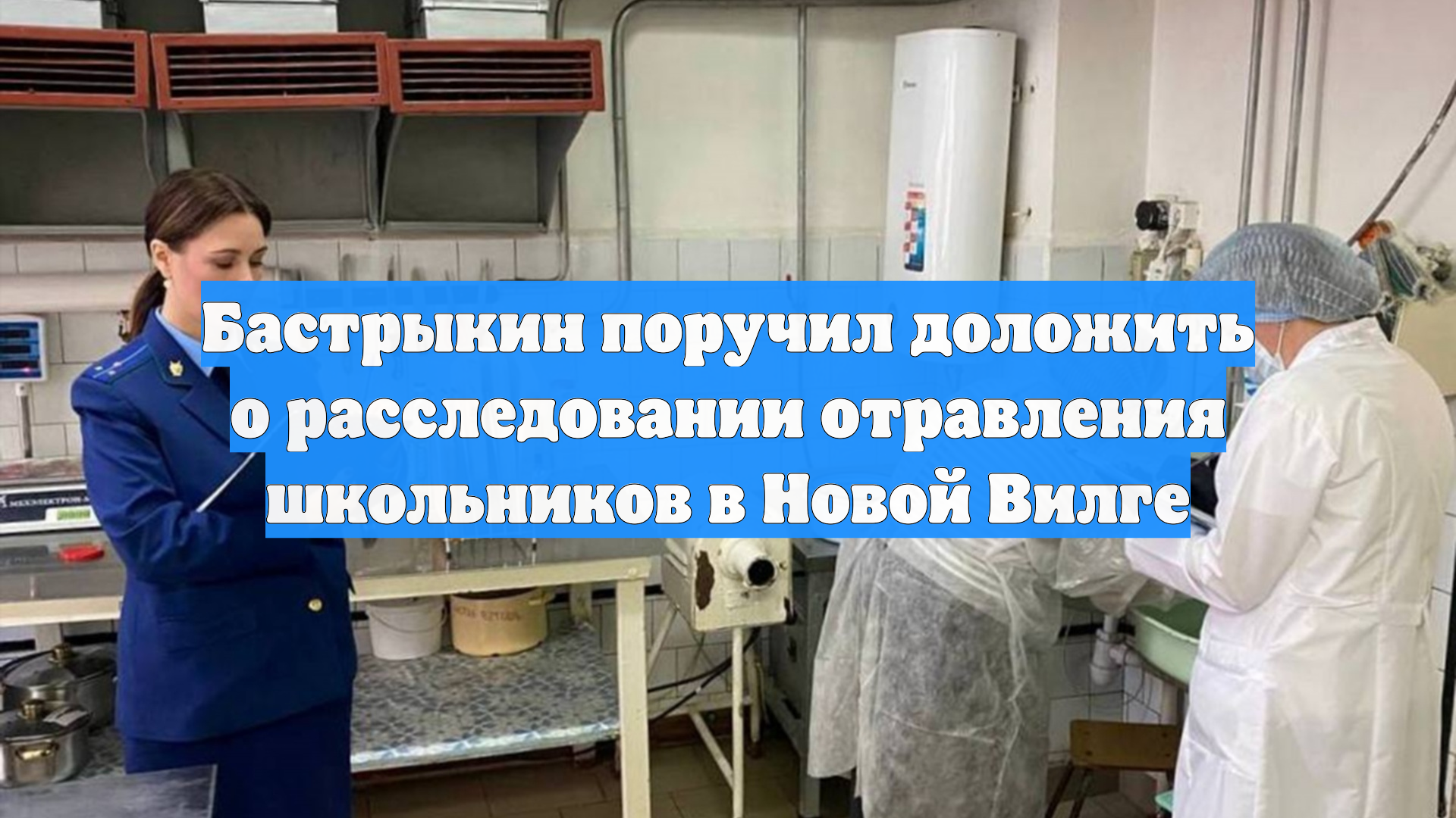 Бастрыкин поручил доложить о расследовании отравления школьников в Новой Вилге