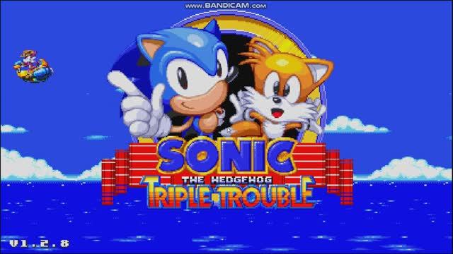 Играю в Sonic Trible Trouble 16bit (часть 3)