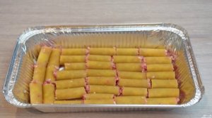 Макароны, фаршированные фаршем и сыром, в духовке