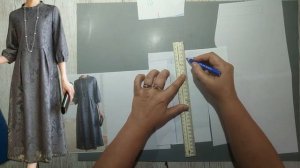 Моделирование. Гипюровое платье с высокой линией талии. Выкройка № 1808.