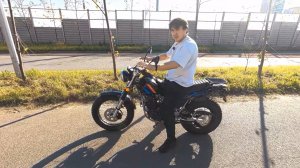 Мотоцикл SCOUT TW250. Краткий обзор.