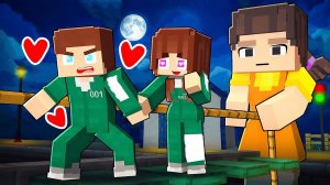 История игры Джей Джей и девушки Джей Джей, которые ЛЮБЯТ КАЛЬМАРОВ - Майнкрафт Анимация