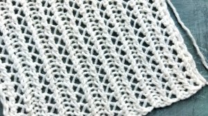 Шикарный мелкий ажур спицами 🔥 Простой и лёгкий узор в вязании
