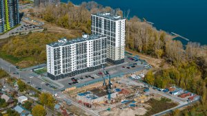 Ход строительства Весна | дом 32  (сентябрь)