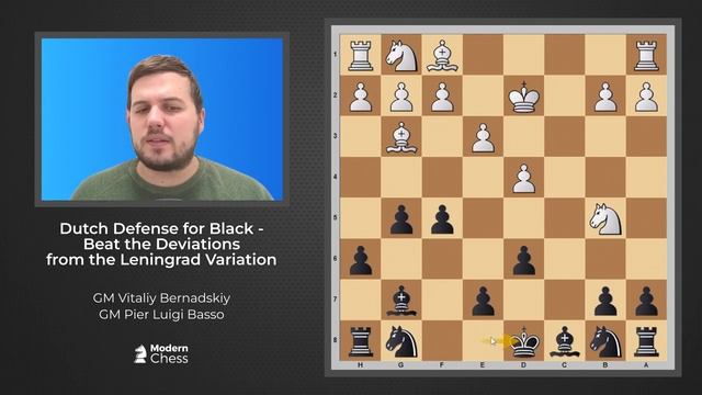 Chapter 8 - 2.Bg5 Important line