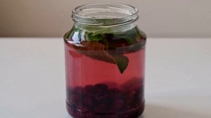 Компот с мятой на зиму