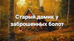 Старый домик у заброшенных болот