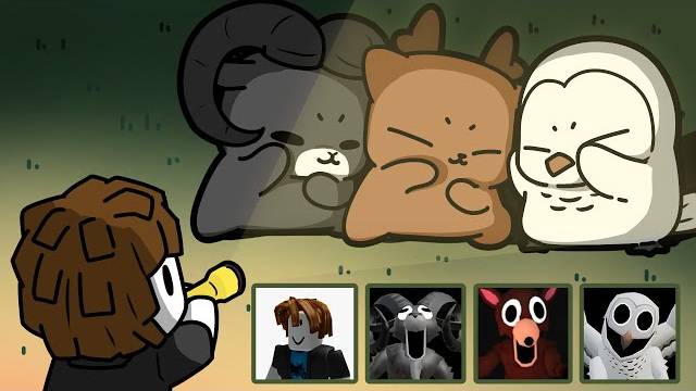 99 НОЧЕЙ В ЛЕСУ МИЛАЯ АНИМАЦИЯ! КЛАССНЫЙ МУЛЬТ ПО ИГРЕ ROBLOX