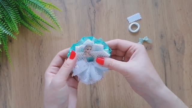 Как сделать бантик/Бантики с Эльзой смотреть онлайн