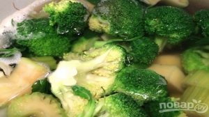 Крем-суп из брокколи с плавленым сырком