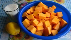 Компот из тыквы в мультиварке