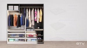 Гардеробная система ELITE: обзор роскошного наполнения | Органайзеры, корзины, вешалки