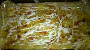 Капуста в духовке с картошкой