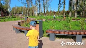 Последние деньки лета, прогулка с детьми.