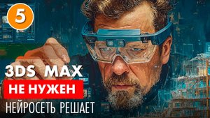 3DMax не нужен. Примеры рендера разных объектов и ракурсов в нейросети.