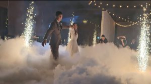 Прекрасный свадебный танец