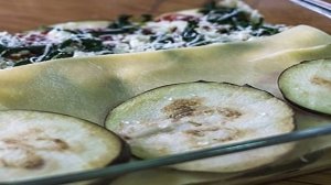 Лазанья с баклажанами