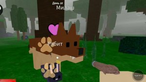 🐺🐰Мои питомцы в 99 ночей в лесу 🌲🦌