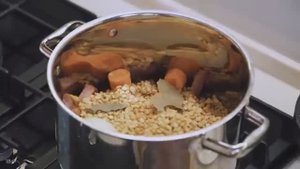 Гороховый суп на копченых ребрышках ПО-ИВЛЕВСКИ