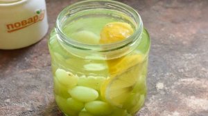 Компот из винограда на зиму