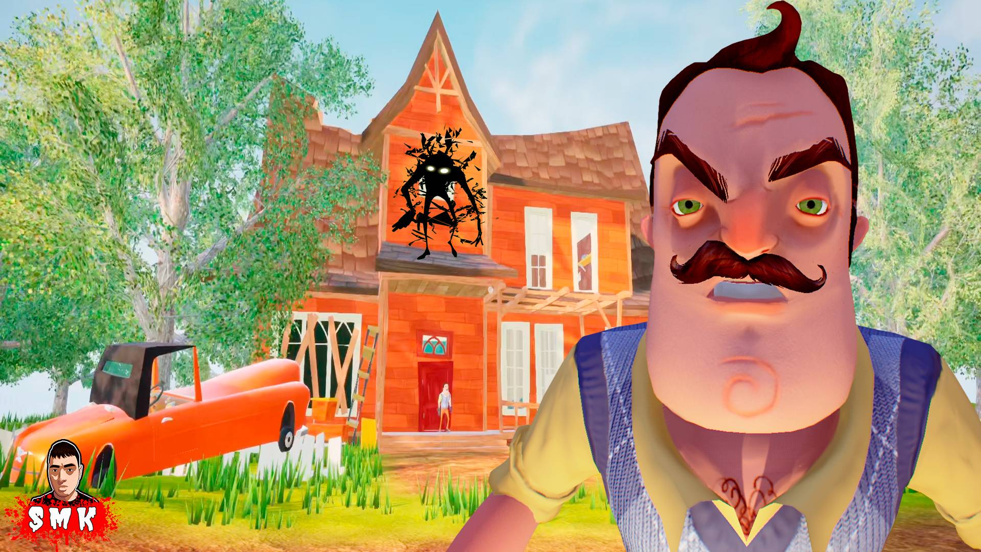 ШОУ ПРИВЕТ СОСЕД!МОД ЗА ЧАС!ИГРА HELLO NEIGHBOR MOD KIT ПРОХОЖДЕНИЕ МОДА ONE HOUR!