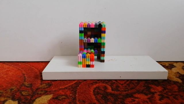 Шкаф из мини лего.