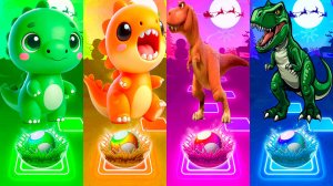 Coffin Dance Динозавры 179 уровень - Мультики про Динозавров | МУЛЬТФИЛЬМЫ ДИНОЗАВРЫ в Tiles Hop