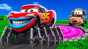 Машинки летают и прыгают! Развивающие мультики Машины помощники. Мультфильмы про машинки