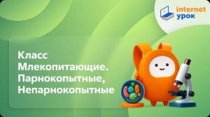 Класс Млекопитающие. Парнокопытные, Непарнокопытные. Видеоурок по биологии 7 класс