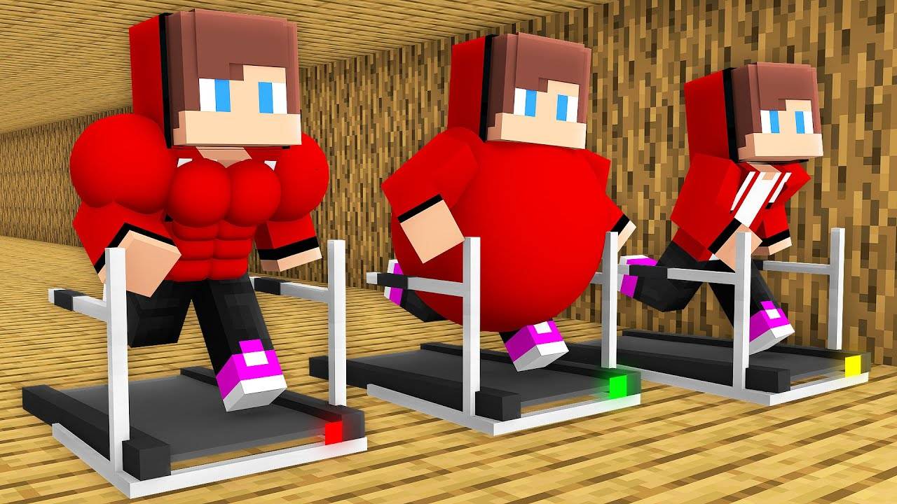 Как Джей Джей стал САМЫМ СИЛЬНЫМ - Анимация для Майнкрафта