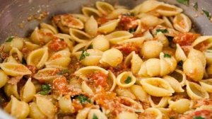 Макаронная запеканка с тунцом