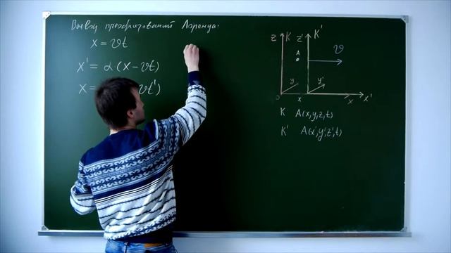 Основы Специальной теории относительности - Преобразования Лоренца.