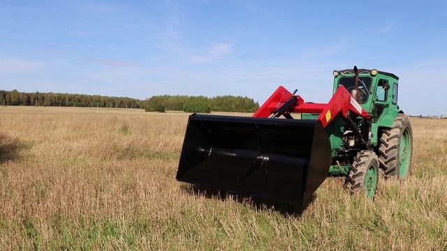 Погрузчик (ПКУ, КУН) Фаворит 800 для трактора Т40 смотреть онлайн