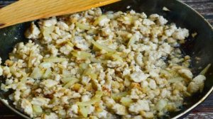 Макароны по-флотски с яйцом