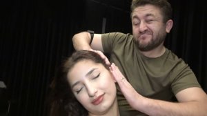 ASMR МАССАЖ ГОЛОВЫ ШЕИ И РУК В АСМР-СТУДИИ