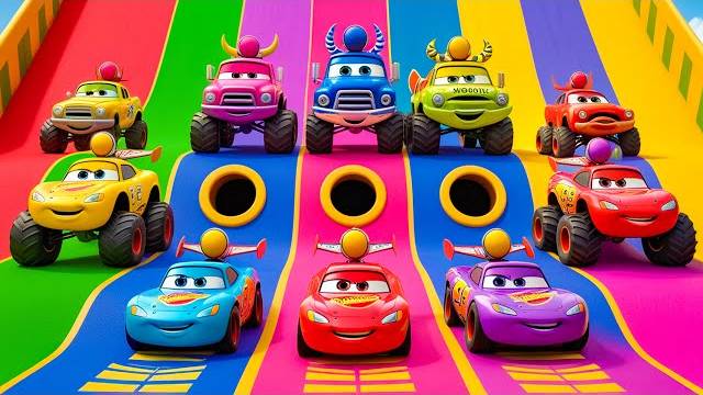15 Monster Truck против SHARK