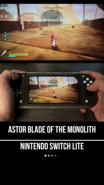 Astor: Blade of the Monolith Nintendo Switch Lite Gameplay смотреть онлайн