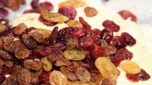 Кекс рождественский с сухофруктами