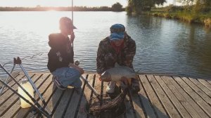 Ловля карпа на платном пруду Краснодарский край